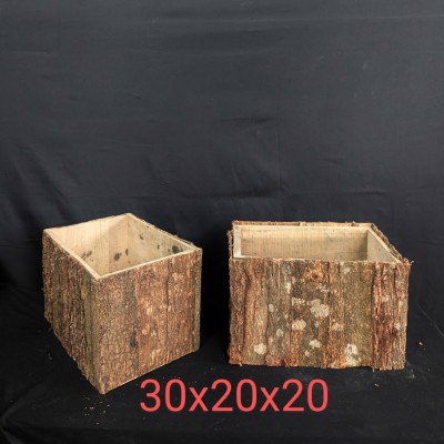 Hộp gỗ hình chữ nhật - 0002 (30x20x20)
